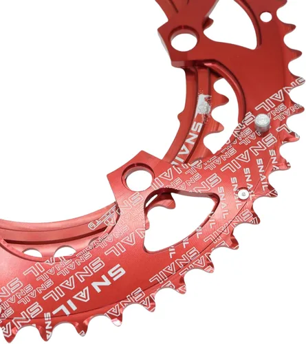 Vista 3 de Plato para bicicleta de carretera 110BCD doble plato 5 brazos redondo ovalado 2X 50T 34T 35T 53T 39T 52T 36T Gravel para Sram Red Rival S350 S900