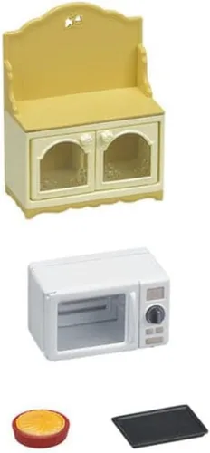 Vista 8 de Calico Critters, muebles y decoración para casa de muñecas, juego de desayuno