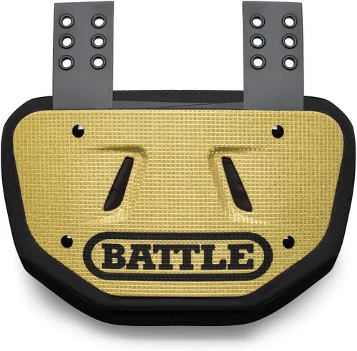Vista 10 de Battle Sports Diamond - Placa trasera de fútbol – Protector rígido de espalda baja con espuma contorneada para protección de alto impacto para Negro