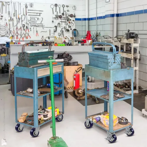 Vista 6 de Ruedas giratorias industriales de 4 x 2 pulgadas, poliuretano en rueda de polipropileno, ampliamente utilizadas para camiones de plataforma U-Boat