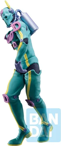 Vista 3 de Ichibansho Figure - JoJo's Bizarre Adventure: Stone Ocean - Diver Drive (montaje del soporte), estatua coleccionable de Bandai Spirits