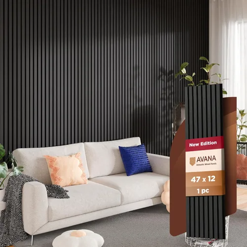Vista 24 de Paquete de Muestras de Color de Paneles de Pared Acústicos Avana - Paneles de Madera Premium para Decoración de Paredes - Insonorización