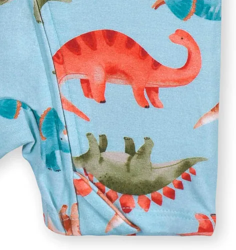 Vista 4 de Gerber Mameluco unisex de manga corta suave para bebé con viscosa fabricado con eucalipto
