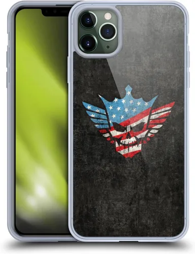 Vista 11 de Head Case Designs Funda de gel suave con licencia oficial de la WWE American Nightmare Flag Cody Rhodes Graphics compatible con Apple iPhone 7