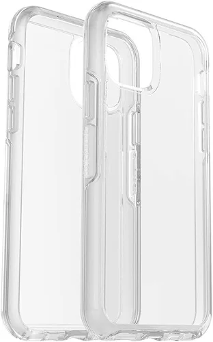 Vista 5 de OtterBox Funda para iPhone 11 Pro Symmetry Series, transparente, ultradelgada, compatible con carga inalámbrica, bordes elevados que protegen