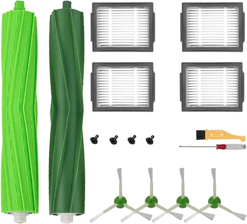 Vista 8 de Rubber Roller Brushes Replacement Parts for iRobot Roomba e i and j Series i3 i3+ i6+ i7 i7+ i8+ Plus E5 E6 E7 j7 (7150) j7+ (7550) Vacuum Cleaner