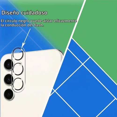 Vista 4 de BIGFACE Protector de pantalla de vidrio templado con privacidad para Galaxy S23 + protector de lente de cámara [2 + 2 unidades] [antiarañazos]