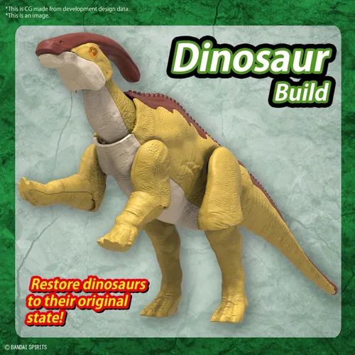 Vista 8 de Bandai Hobby - Plannosaurus - #09 Parasaurolophus Dinosaur Model Kit