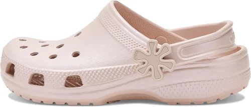 Vista 4 de Crocs Zuecos clásicos unisex para niños con brillo de perlas (niño grande)