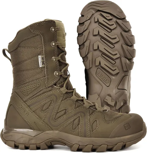 Vista 3 de XPETI Botas tácticas impermeables X-FORCE 8" para hombre Coyote
