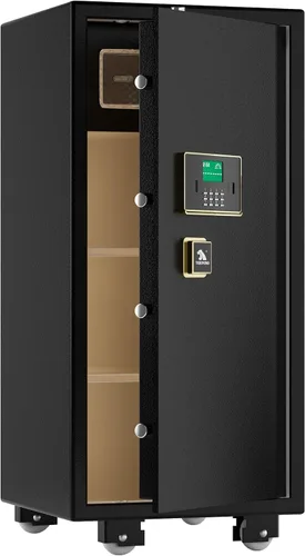 Vista 13 de TIGERKING Caja Fuerte Grande de Servicio Pesado, Caja Fuerte Digital de Seguridad para el Hogar de 3.47 Pies Cúbicos con Cerradura de Combinación