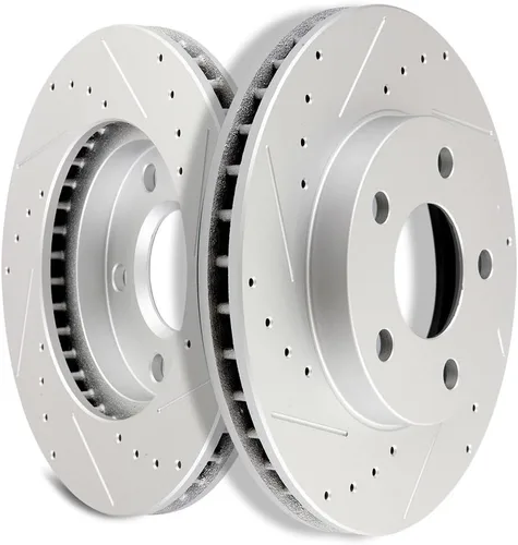 Vista 17 de SCITOO Kits de rotores de freno de disco trasero para Jeep Grand Cherokee 1999-2004