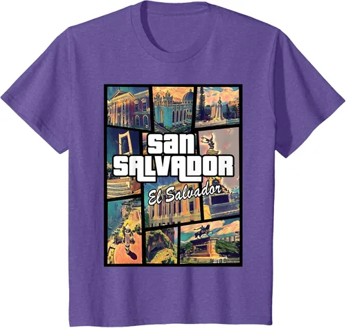 Vista 57 de Camiseta Orgullosa de San Salvador Capital El Salvador