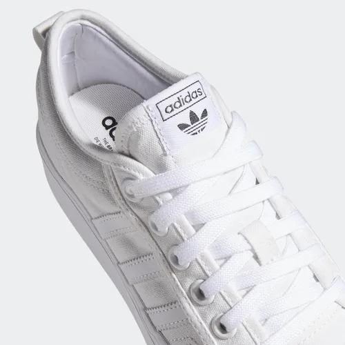 Vista 10 de adidas Zapatillas Nizza Platform para mujer, BlancoBlancoBlanco