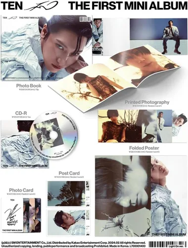 Vista 7 de (LIBRO DE FOTOS Ver.) DIEZ [DIez] El 1er Mini álbum (LIGHT ON Ver +Store Gift NCT Photo Card) K-POP SELLADO