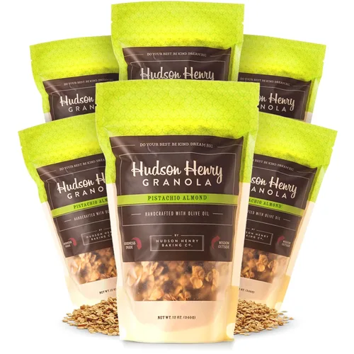 Vista 11 de Hudson Henry Granola, arce, pecana y coco, paquete de 12 onzas, paquete de 3, proyecto verificado sin OMG