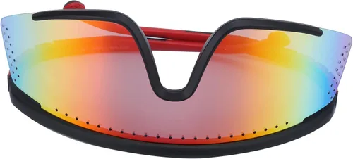 Vista 9 de VGEBY Gafas de sol para bicicleta gafas de sol de ciclismo para bicicletas gafas de sol MTB Bike Can Mount Myopía Frame amarillo