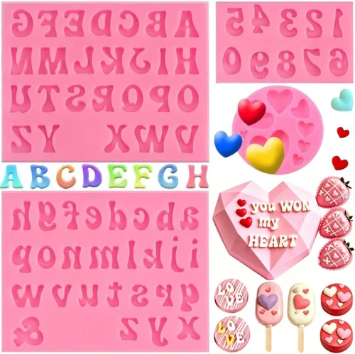 Vista 8 de Molde de silicona para arco, 2 piezas con 4 agujeros, molde de chocolate para arco, moldes de fondant para arcos, moldes de azúcar para caramelos