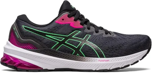 Vista 4 de ASICS GT-1000 11 - Tenis de correr para mujer NegroBlanco
