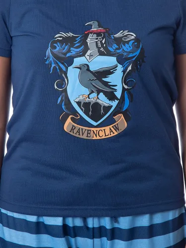 Vista 4 de Harry Potter Hogwarts House Crest - Conjunto de pijama para mujer