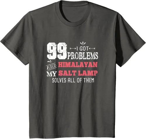 Vista 17 de Camiseta divertida de la lámpara de sal del Himalaya