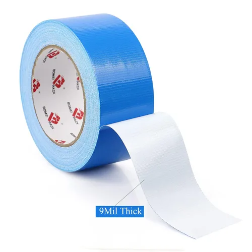 Vista 3 de JIALAI HOME 2 Pack Cinta Adhesiva Azul, Gruesa de 9 Mil, 2 Pulgadas x 30 Yardas, Fuerza Industrial Fuerte, Flexible, Sin Residue, Impermeable