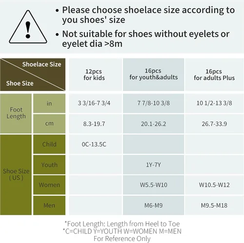 Vista 6 de INMAKER Cordones de zapatos que no se atan, para niños y adultos, cordones elásticos para zapatos casuales y cordones de silicona