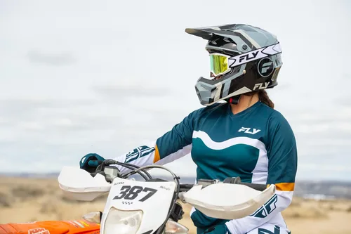 Vista 5 de FLY Racing Formula CP Seal MX - Casco aprobado por ECE/DOT, carcasa de policarbonato ligero, equipo de protección avanzada para motocross
