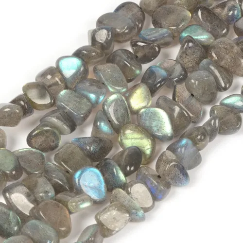 Vista 29 de Chips Amber Natural Gemstone Freedom Chips Cuentas sueltas de 0.433-0.472 in para hacer joyas, manualidades, 16 pulgadas