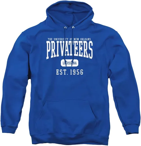 Vista 353 de LOGOVISION Colección de sudaderas con capucha unisex con diseño oficial de Collegiate Est. Date para hombres y mujeres