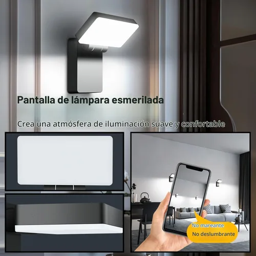 Vista 6 de Lámpara de pared moderna y elegante de 40 W, 3000 lúmenes, cabezal