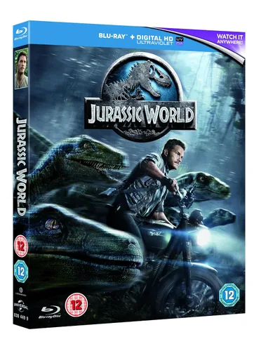 Vista 2 de Jurassic World Blu-ray 2015 Region Free