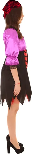 Vista 6 de Disfraz de pirata sexy para mujer de Halloween