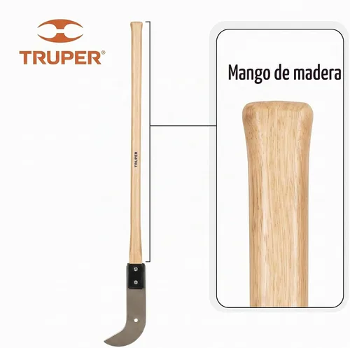 Vista 4 de Truper Tru cortador de maleza, Hoja curva para corte, cabeza de 30,5 cm, 40 - pulgadas