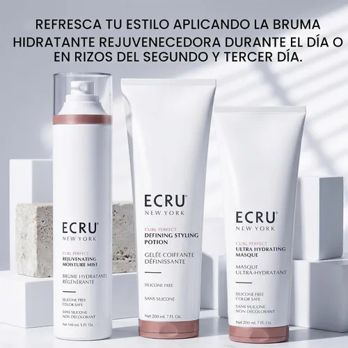 Vista 9 de ECRU NEW YORK Poción de peinado definitoria perfecta para rizos