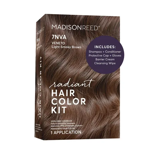 Vista 68 de Madison Reed - Kit de tinte radiante para el cabello, tinte permanente para el cabello, 100 % cobertura de canas, sin amoníaco, negro Parma 2.5NNN