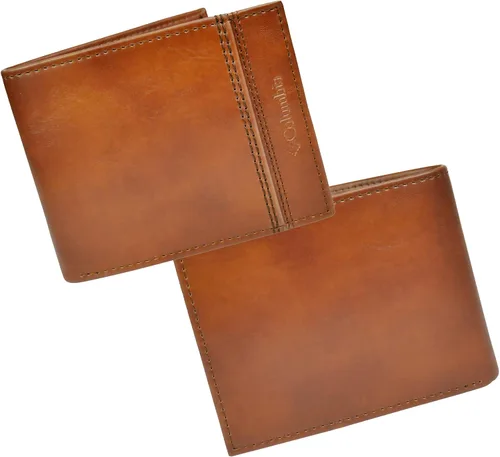 Vista 4 de Columbia Cartera de viaje de cuero para hombre