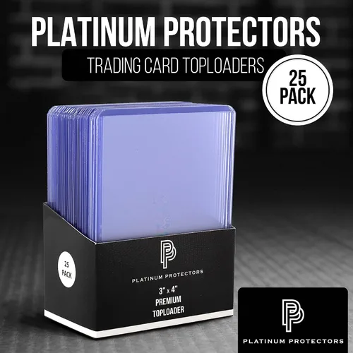Vista 2 de Platinum Protectors Tarjetero de alta calidad para tarjetas coleccionables de 35 puntos de 3 x 4 pulgadas (paquete de 25)