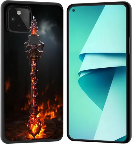 Vista 91 de Funda para Pixel 4 XL, funda de goma de silicona suave a prueba de golpes, funda protectora de cuerpo completo para Google Pixel 4 XL, ciervo