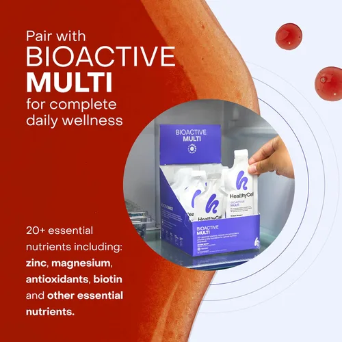 Vista 6 de HealthyCell AM/PM Healthspan System - Tabletas de 60 AM y tabletas de 60 PM