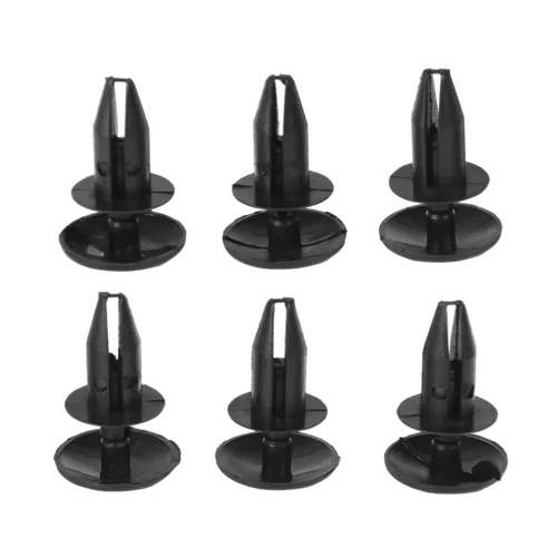Vista 3 de 6 clips de moldeo para alerón de puerta trasera para Ram 1500 2500