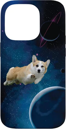 Vista 17 de Funny Kids Space Corgi Mom Pembroke Welsh Corgi Dog Lover Case for iPhone 17