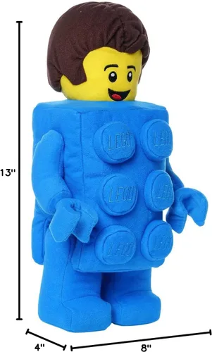 Vista 7 de LEGO® Minifigura Brick Suit Guy 13" Personaje de peluche