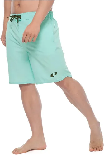 Vista 3 de Rokka&Rolla Traje de baño para hombre, de secado rápido, elástico, con forro de malla