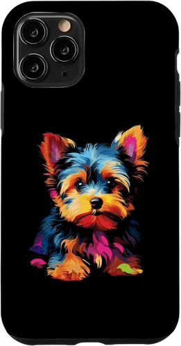 Vista 28 de Funda para iPhone 11 Yorkie Puppy