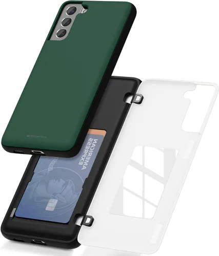 Vista 146 de GOOSPERY Funda tipo cartera para Samsung Galaxy S22 Ultra, [tarjetero] parachoques magnético de puerta con cierre automático, cubierta protectora