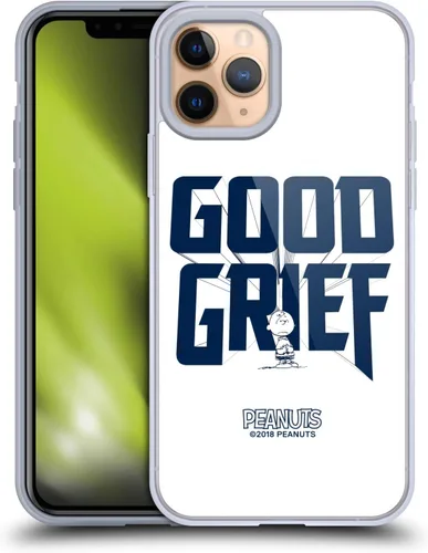 Vista 20 de Head Case Designs Funda de gel con licencia oficial de Peanuts Charlie Brown Good Grief Rock Tees [protección de grado militar] compatible con Apple