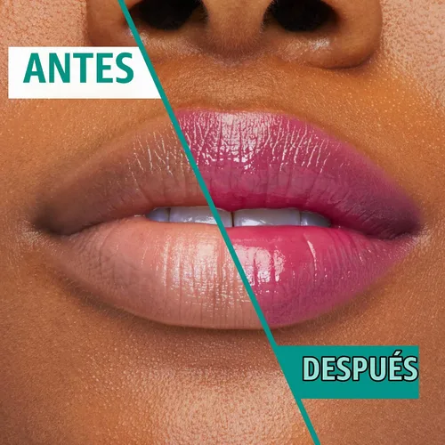 Vista 4 de Maybelline Green Edition Balmy Lip Blush, formulado con aceite de mango, Bonfire, Blue Red, 1 unidad