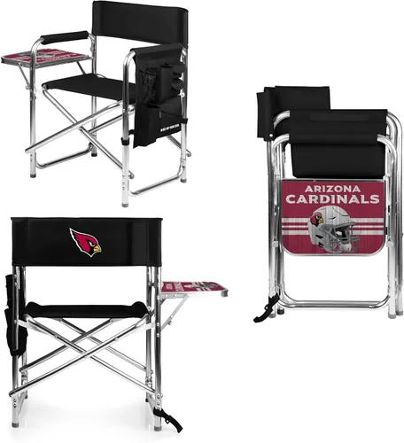 Vista 48 de Picnic TIME NFL Unisex-Adult NFL Sports Chair with Side Table, Beach Chair, Camp Chair for Adults