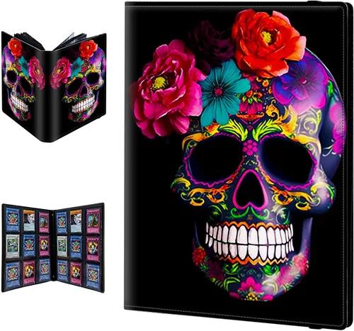 Vista 39 de Carpeta para tarjetas de intercambio, 9 bolsillos para tarjetas intercambiables, 360 bolsillos de doble cara, funda para tarjetas